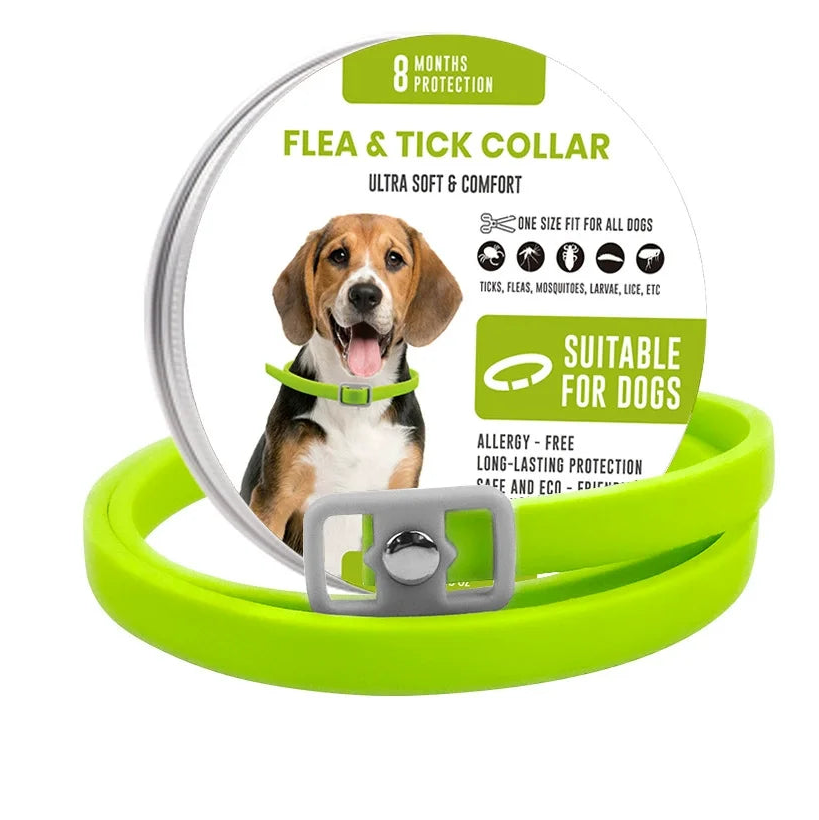 MAYA™ - 8 Months All Natural Flea and Tick Collar for Dogs