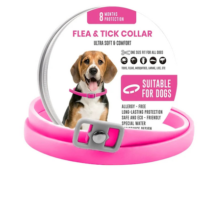 MAYA™ - 8 Months All Natural Flea and Tick Collar for Dogs