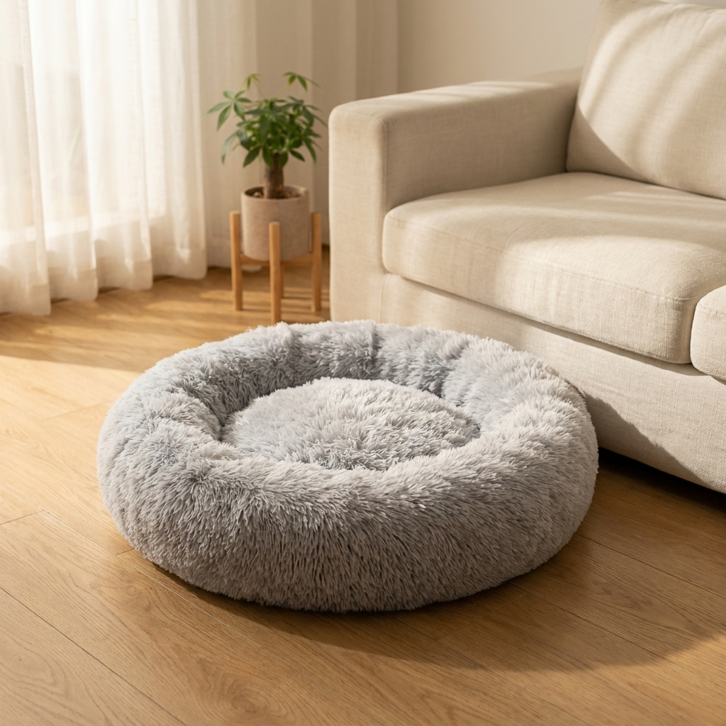MAYA Cloud Nest™ Calming Donut Dog Bed